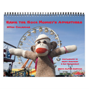 Ernie The Sock Monkey's avonturen - Agenda 2020 Kalender