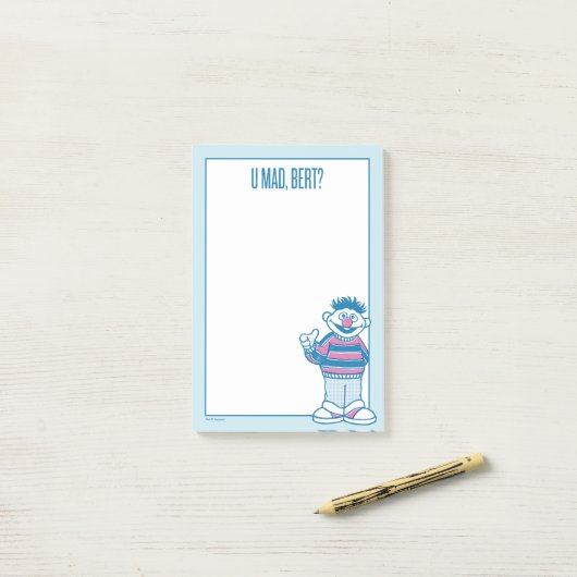 Ernie | U Boos, Bert? Post-it® Notes (Op bureau)