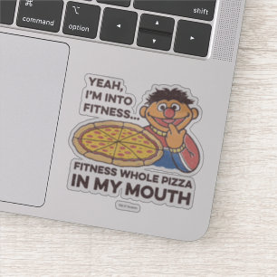 ErnieJa, ik ben in Fitness Sticker