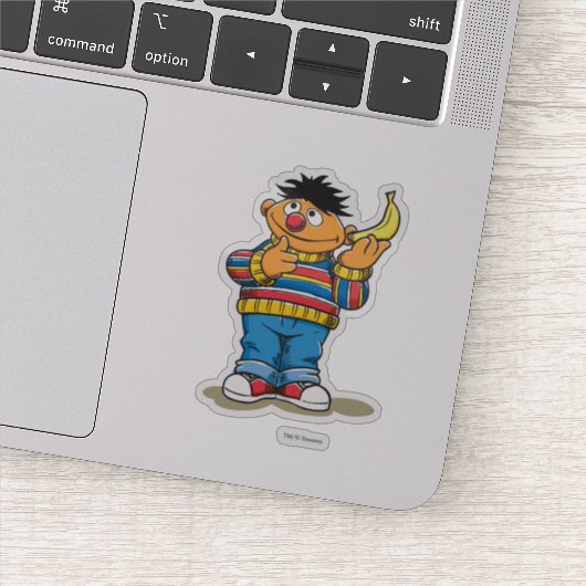 Ernie's Bananas Sticker (Detail)