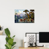 Ernst Haeckel Ceylon Jungle River Poster (Thuiskantoor)