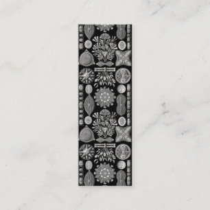 Ernst Haeckel Diatomea Mini Visitekaartje