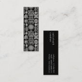 Ernst Haeckel Diatomea Mini Visitekaartje (Voorkant / Achterkant)