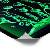  Ernst Haeckel Green & Black Poster Print (Hoek)