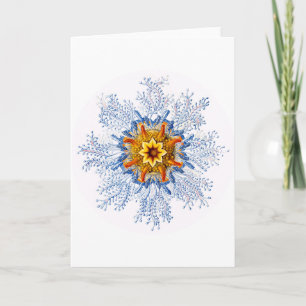 Ernst Haeckel kunstvormen van Natuur Wenskaart Feestdagen Kaart
