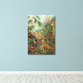 Ernst Haeckel Mosses Canvas Afdruk (Insitu (Houten vloer))