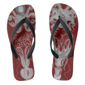 Ernst Haeckel Octopus Teenslippers (Voetbed)