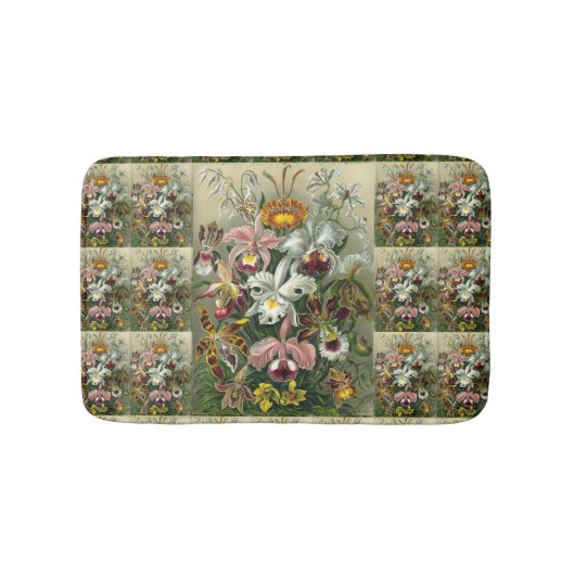 Ernst Haeckel Orchids, regenwoudbloemen Badmat (Voorkant)