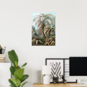  Ernst Haeckel Palm Trees Poster (Thuiskantoor)