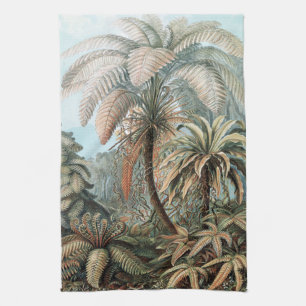 Ernst Haeckel Palm Trees Poster Hoesje-Mate Theedoek