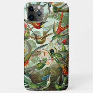 Ernst Haeckel Prachtige levendige Kolibries iPhone 11 Pro Max Hoesje