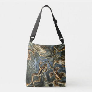 Ernst Haeckel variëteit exotische kikkers:Batrach Crossbody Tas