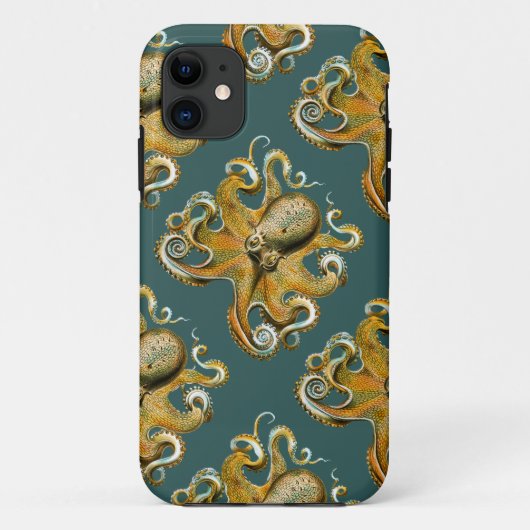 Ernst Haeckel's Octopus Case-Mate iPhone Case (Achterkant)