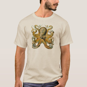 Ernst Haeckel's Octopus T-shirt