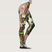 Ernst Haeckel's Orchidaceae Leggings (Droite)