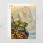 Ernst Haeckel's World's End 1882 Briefkaart (Voorkant / Achterkant)