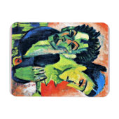 Ernst Kirchner - Double Self-Portrait Magneet (Horizontaal)