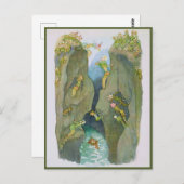 Ernst Kreidolf  Alpine Flower Fairy Tale Briefkaart (Voorkant / Achterkant)