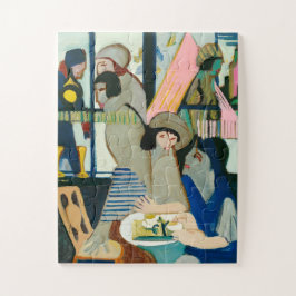 Ernst L. Kirchner, Cafe - Colorful Modern Art Legpuzzel