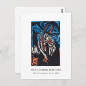Ernst L. Kirchner - Mooie moderne kunst Briefkaart (Voorkant / Achterkant)