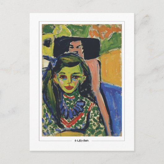Ernst Ludwig Kirchner #14 - Carte postale d'art (Devant)