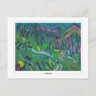 Ernst Ludwig Kirchner #160-2 - Kunstansichtkaart Briefkaart