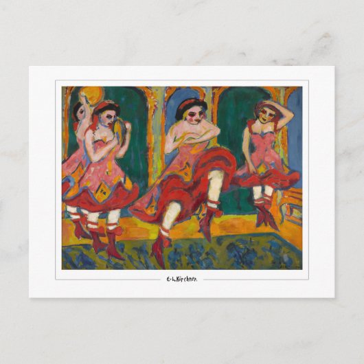 Ernst Ludwig Kirchner #16 - Carte postale d'art (Devant)