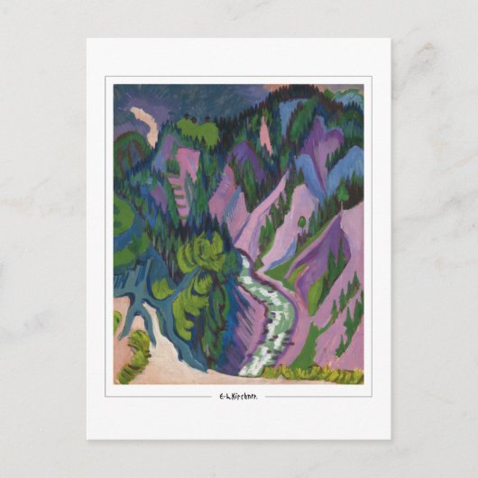 Ernst Ludwig Kirchner #232-2 - Briefkaart voor Sch (Voorkant)