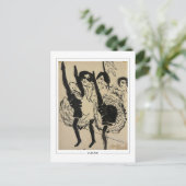 Ernst Ludwig Kirchner #261-2 - Carte postale d'art (Debout devant)