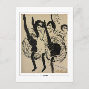 Ernst Ludwig Kirchner #261-2 - Carte postale d'art