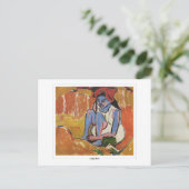 Ernst Ludwig Kirchner #32 - Carte postale d'art fi (Debout devant)