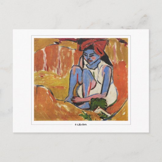 Ernst Ludwig Kirchner #32 - Carte postale d'art fi (Devant)