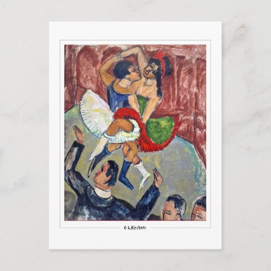 Ernst Ludwig Kirchner #332 - Kunstpostkaart Briefkaart (Voorkant)