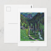 Ernst Ludwig Kirchner #338 - Carte postale d'art f (Devant / Derrière)