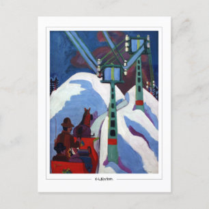 Ernst Ludwig Kirchner #352-2 - Carte postale d'art