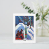 Ernst Ludwig Kirchner #352-2 - Carte postale d'art (Debout devant)