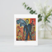 Ernst Ludwig Kirchner #360 - Carte postale Art (Debout devant)