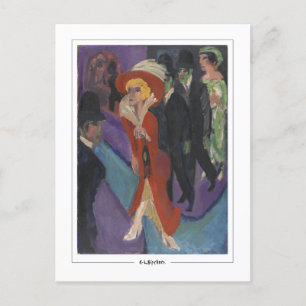 Ernst Ludwig Kirchner #370 - Briefkaart voor Schon