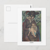 Ernst Ludwig Kirchner #3-2 - Kunstansichtkaart Briefkaart (Voorkant / Achterkant)