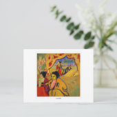 Ernst Ludwig Kirchner #421 - Carte postale d'art (Debout devant)