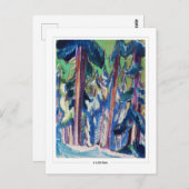 Ernst Ludwig Kirchner #426-2 - Carte postale Art (Devant / Derrière)