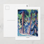 Ernst Ludwig Kirchner #426-2 - Carte postale d'art (Devant / Derrière)