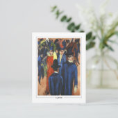 Ernst Ludwig Kirchner #436-2 - Carte postale d'art (Debout devant)