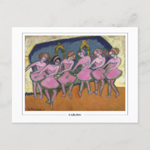 Ernst Ludwig Kirchner #477 - Briefkaart voor Schon