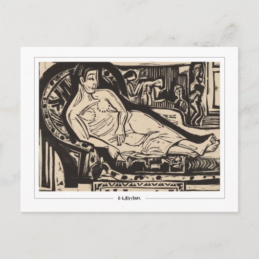 Ernst Ludwig Kirchner #481 - Carte postale Art (Devant)
