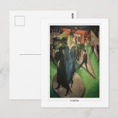 Ernst Ludwig Kirchner #486-2 - Carte postale d'art (Devant / Derrière)