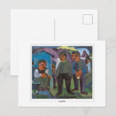 Ernst Ludwig Kirchner #523-2 - Carte postale d'art (Devant / Derrière)