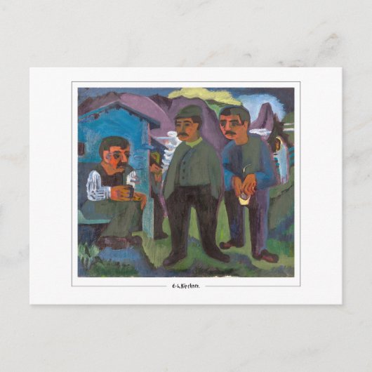 Ernst Ludwig Kirchner #523-2 - Carte postale d'art (Devant)