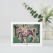 Ernst Ludwig Kirchner #537-2 - Carte postale d'art (Debout devant)