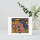 Ernst Ludwig Kirchner #544 - Carte postale d'art (Debout devant)